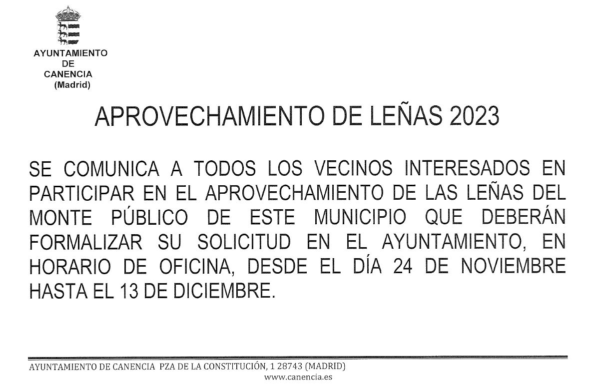 aprovechamiento de leñas 2023