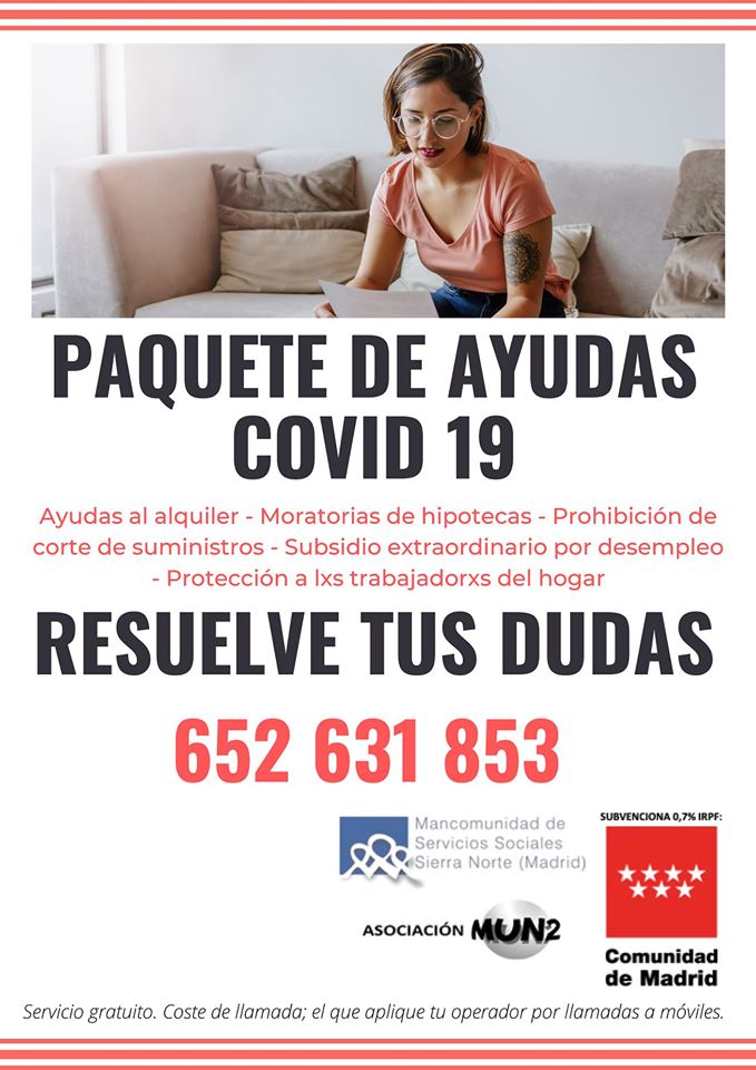 paquete ayudas COVID 19