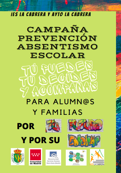 Campaña prevención absentismo. Cartel 2