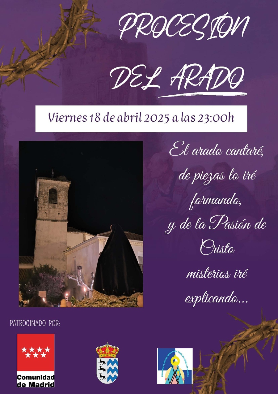 Procesión del ARADO Canencia 2025