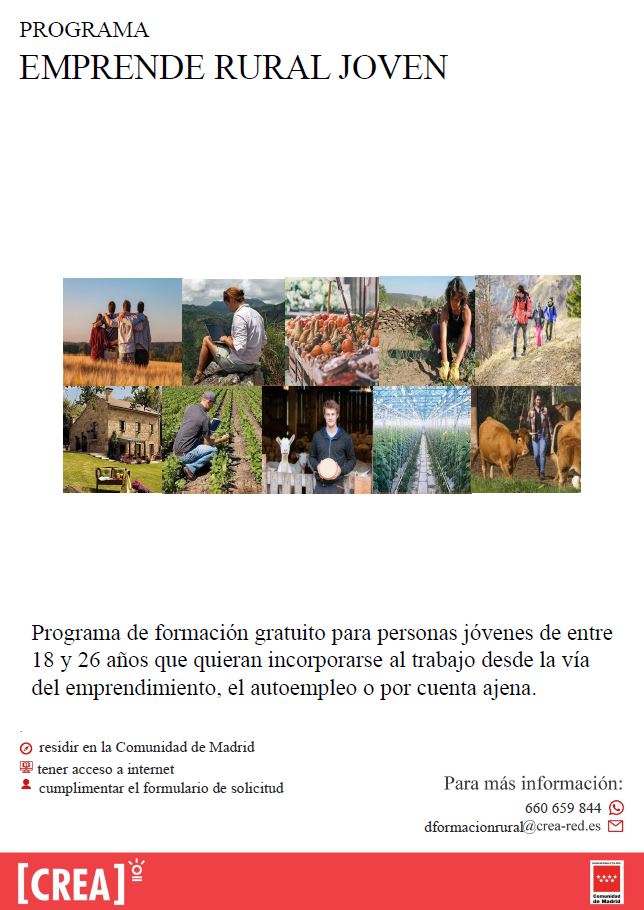 programa emprende rural joven