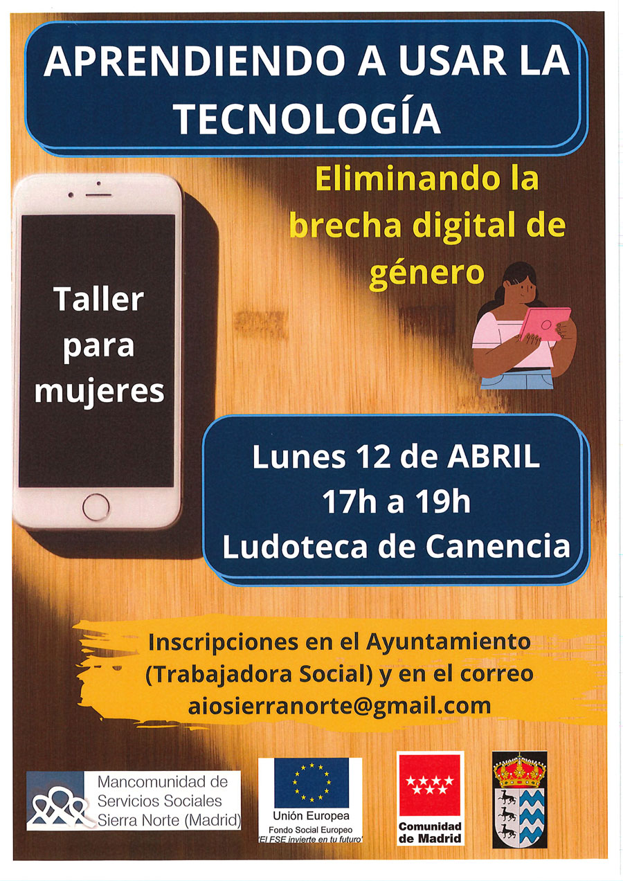 taller tecnologia mujeres