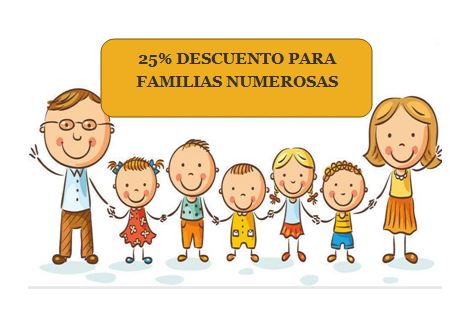 Descuento IBI Familias numerosas